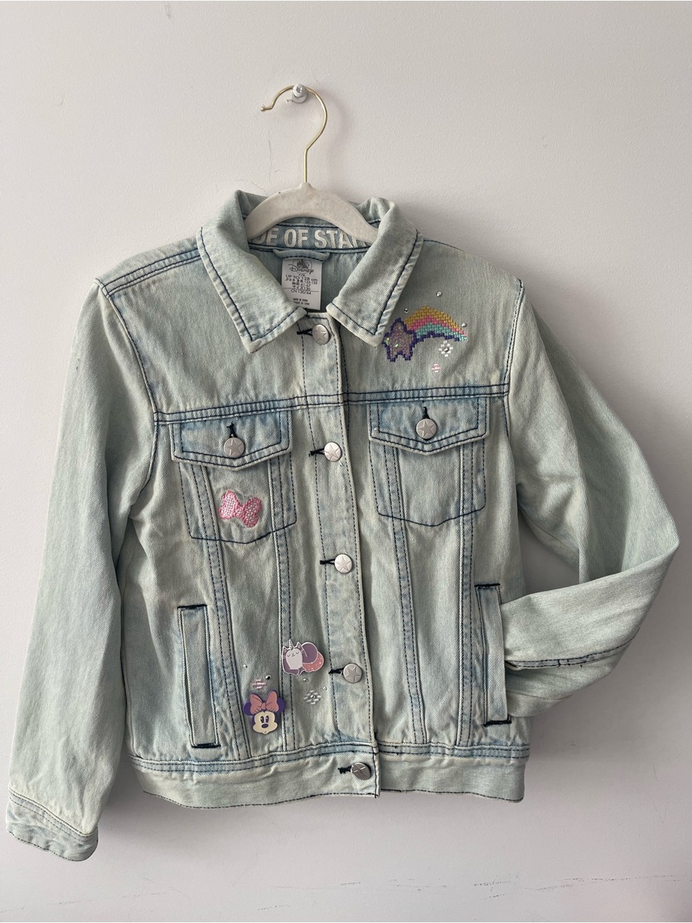 Kids Disney for H&M Light Wash Denim Jacket